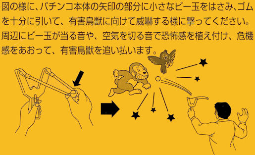 �L�Q���b���ރp�`���R�E���ǂ��p�`���R�̎g�p���@�̎g�p���@