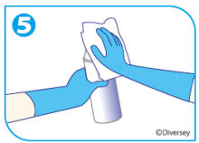 グランス　使用方法５　［洗浄剤、ガラス専用洗剤、手垢、ヤニ汚れ、油煙］