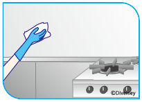 ブレークアップＳ 　使用方法２　［油脂、油汚れ、洗浄剤、厨房、キッチン、台所］