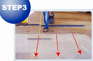 リクリート（REKRETE）　使用方法３　［洗浄剤、コンクリート専用クリーナー、鉱物油系汚れ］