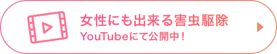 女性にもできる害虫駆除 YouTubeにて公開中！